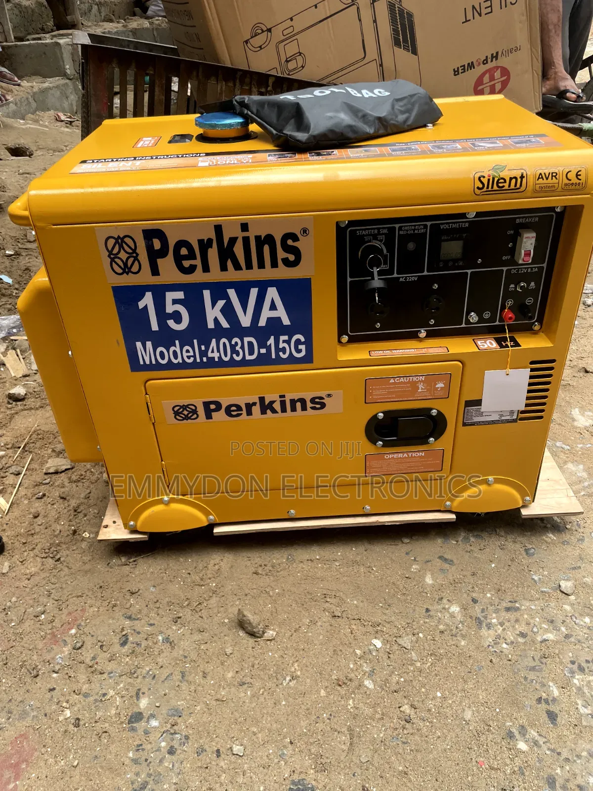 Perkins 15kva Electric Start Generator
