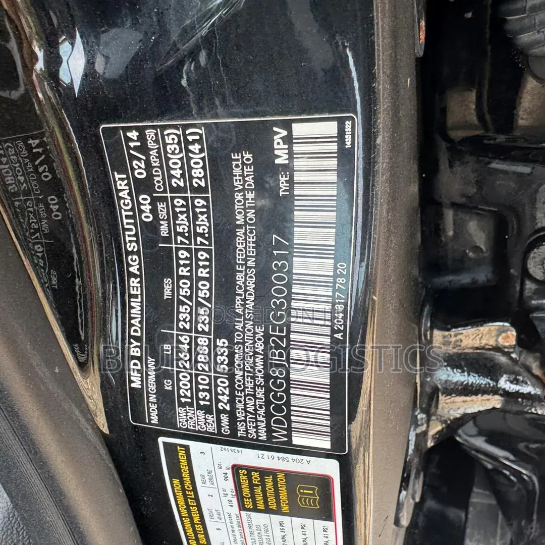Mercedes-Benz GLK-Class 350 4MATIC 2014 Black