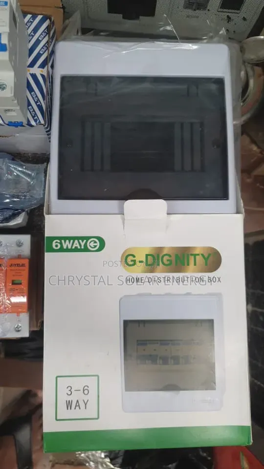 6ways Circuit Breaker Box Ac/Dc Solar/Electric Breaker Protect Switch