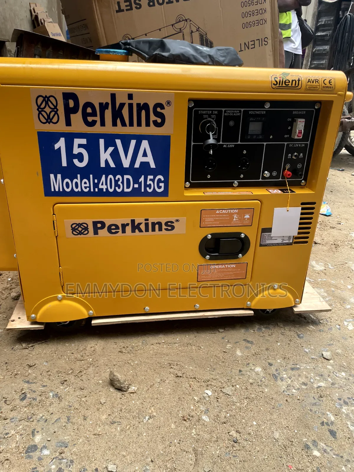 Perkins 15kva Low Noise Generator Set