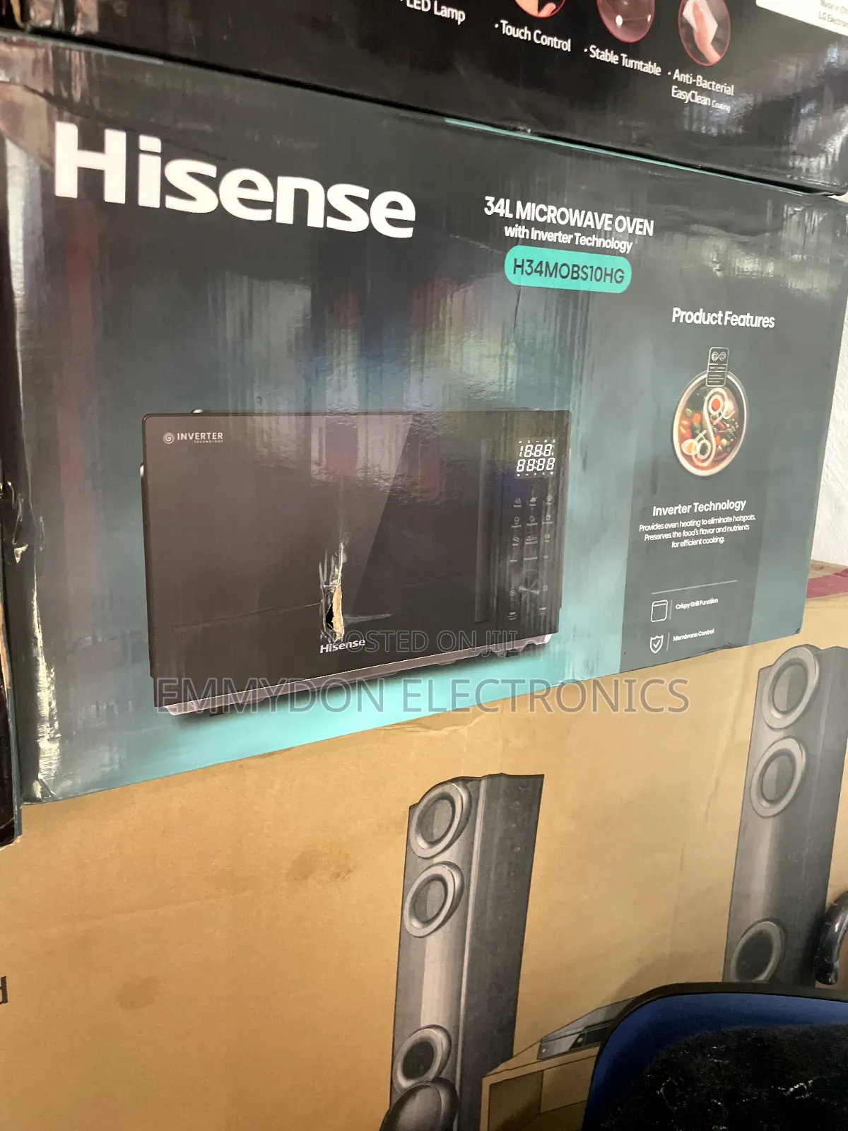 Hisense 34l Digital Microwave With Inverter Technology