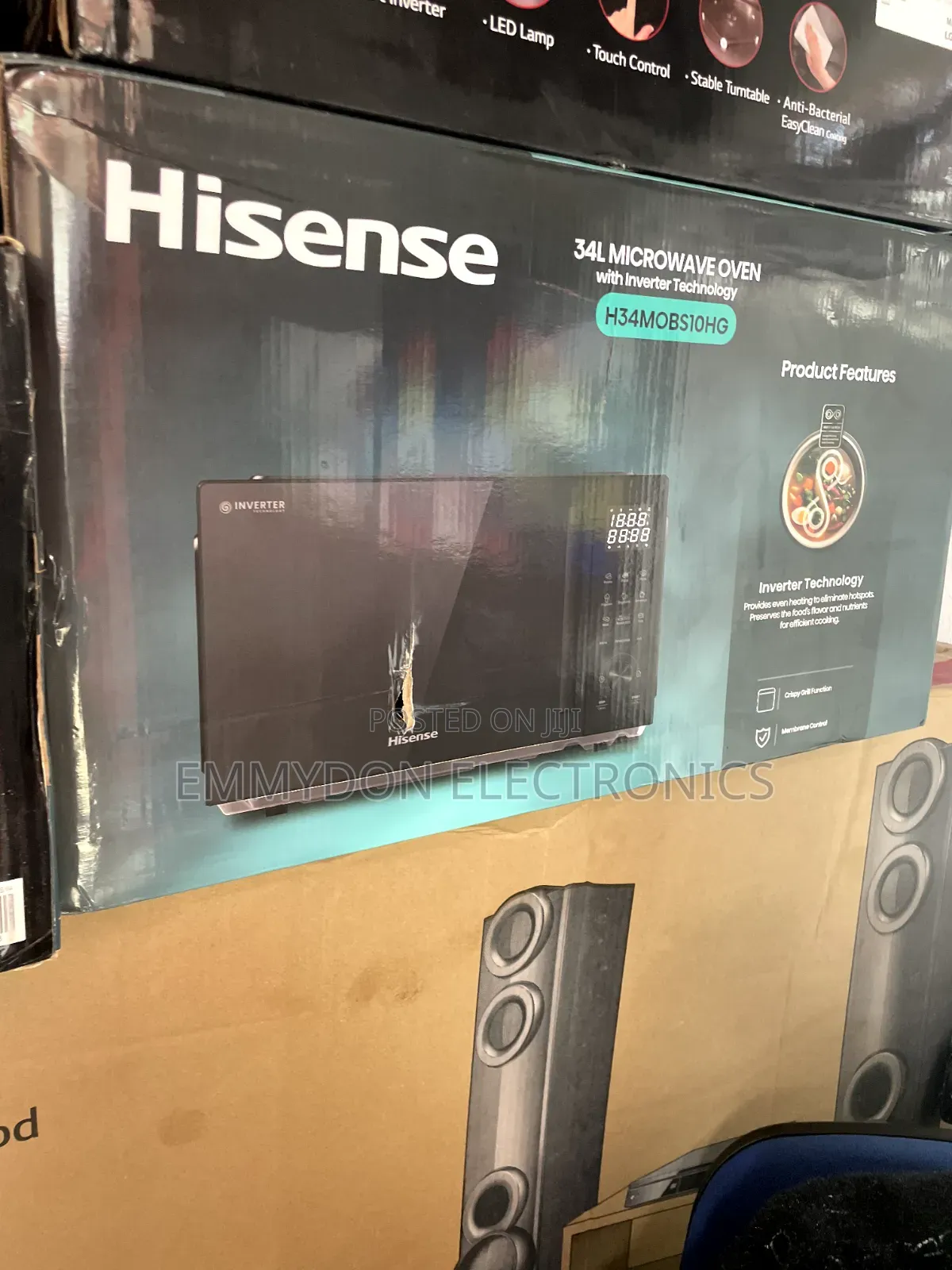Hisense 34l Digital Microwave With Inverter Technology