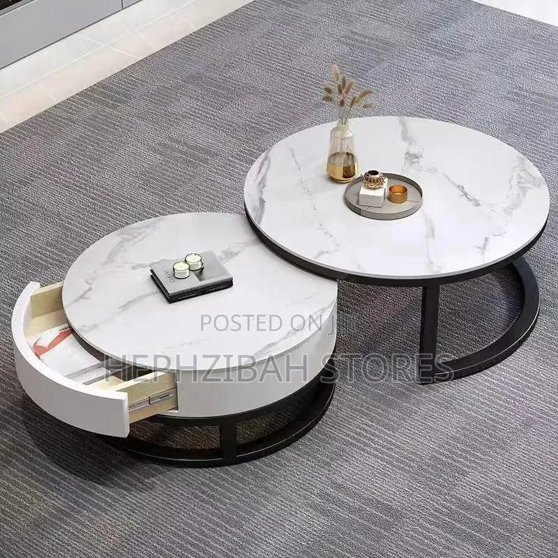 Modern Living Room Coffee Table Set of 2