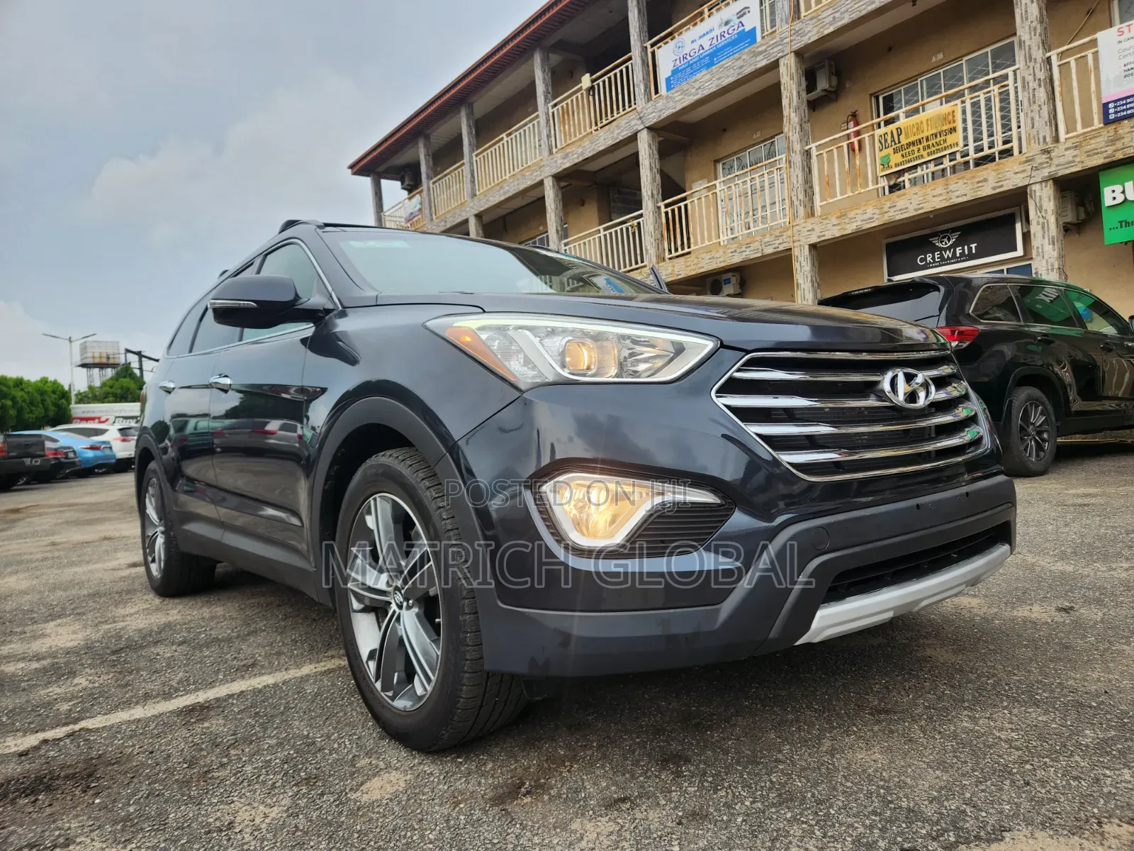 Hyundai Santa Fe Limited AWD 2016 Gray