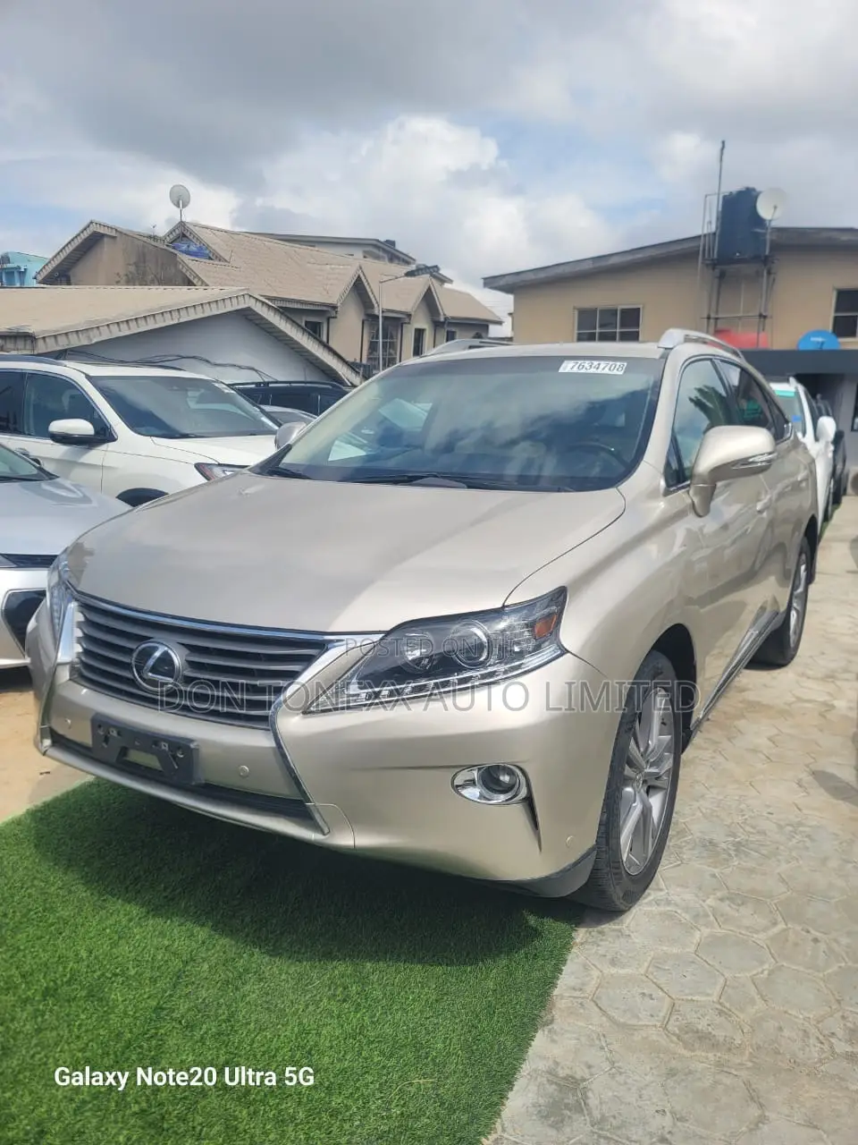 Lexus RX 350 AWD 2015 Gold