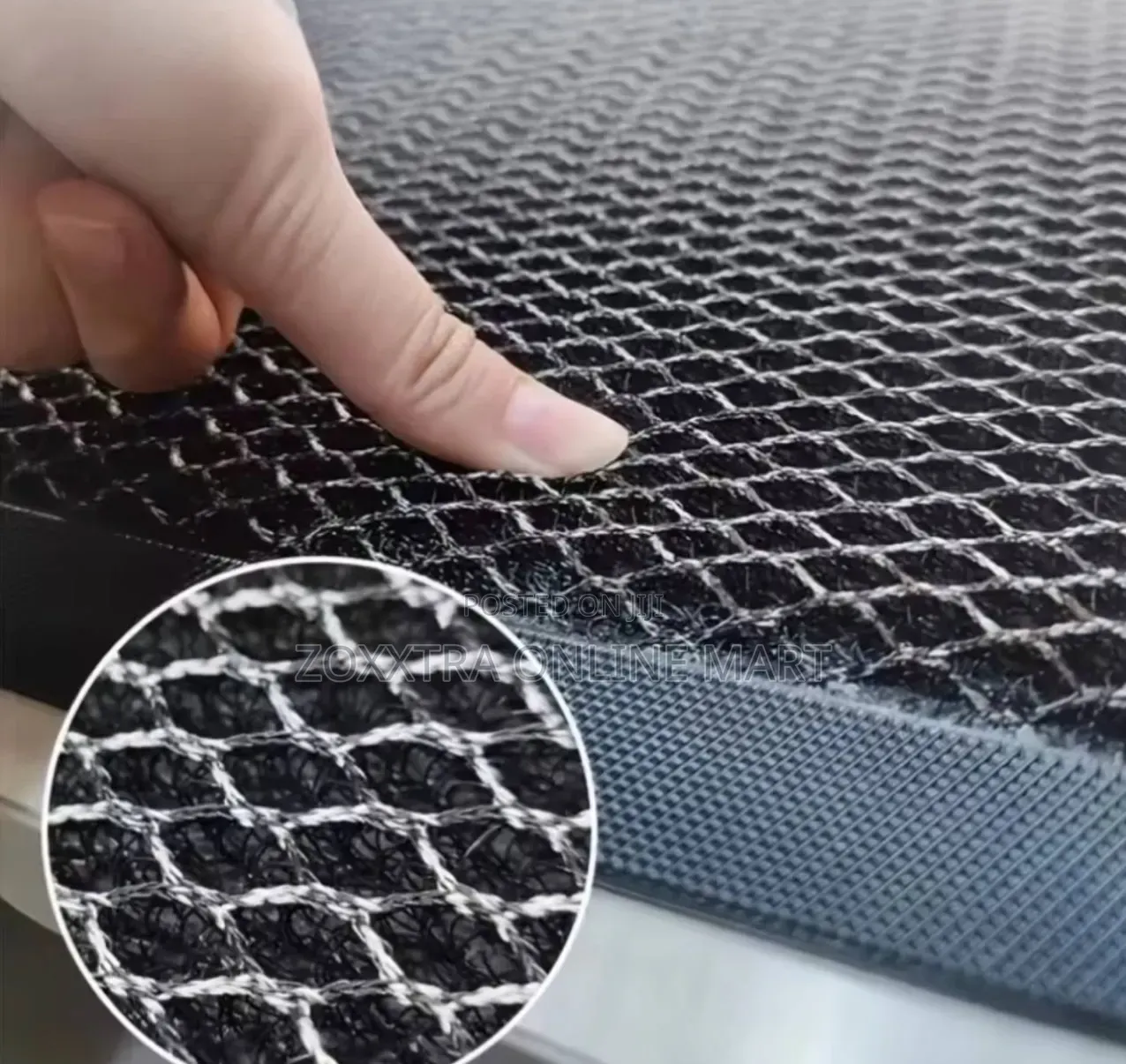 Heavy-Duty Honeycomb Dirt Trapper Doormat.
