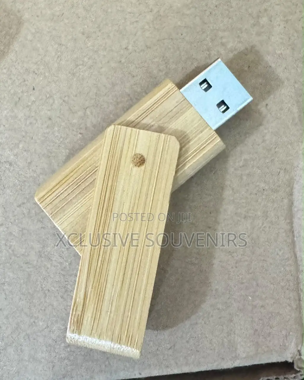 16gb Bamboo Swivel Fancy Design Usb Flash Drive