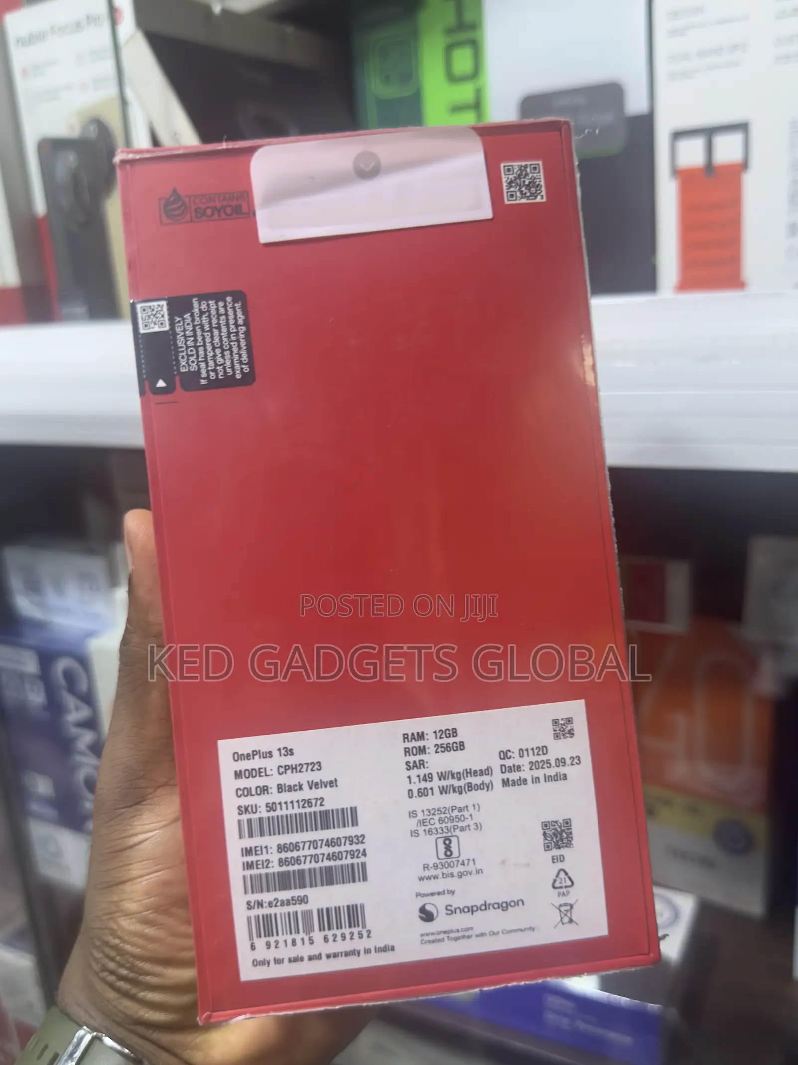 New OnePlus 13s 512 GB Black