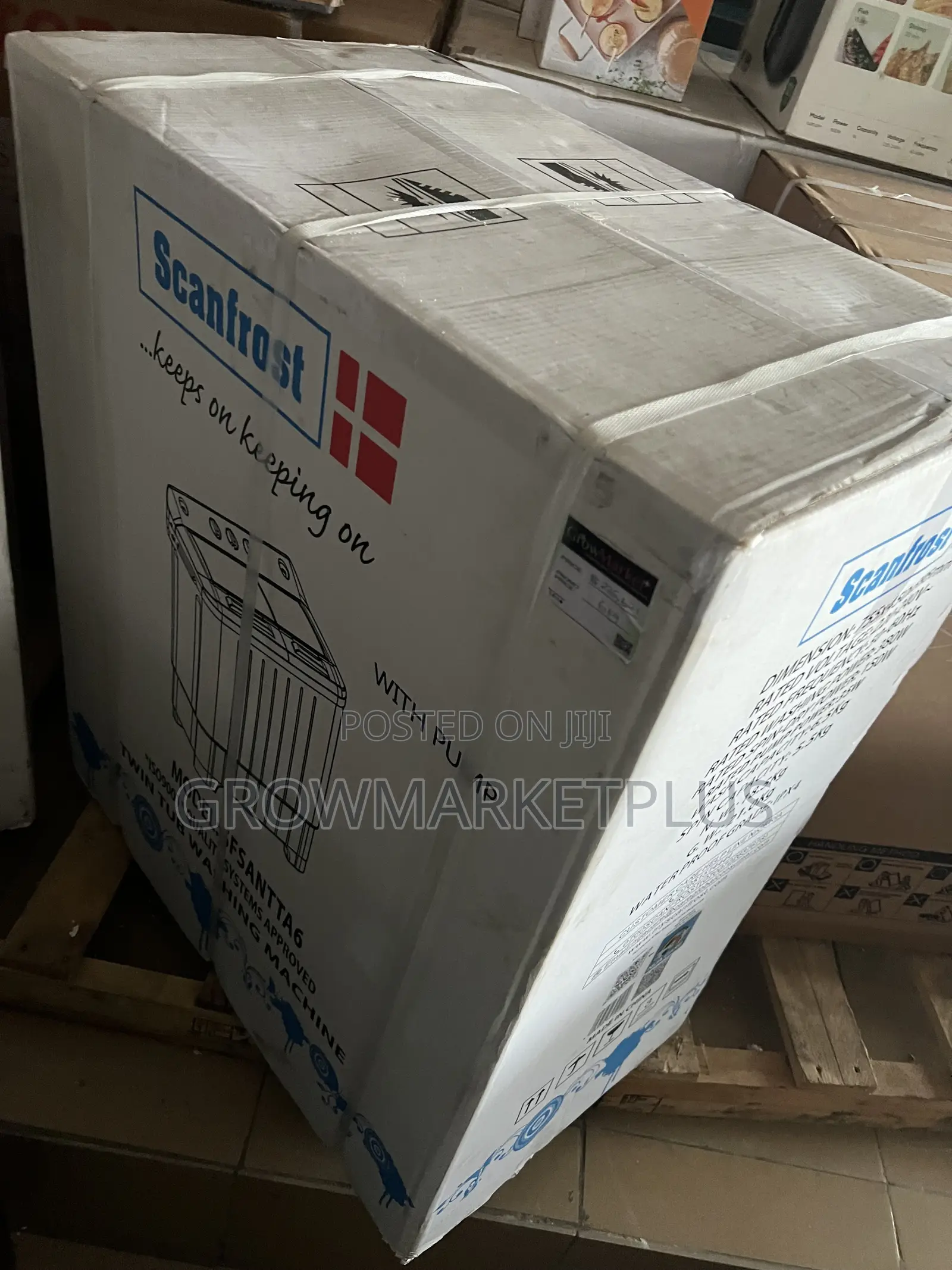 Scanfrost 6.5kg Washing Machine Sfsantta6