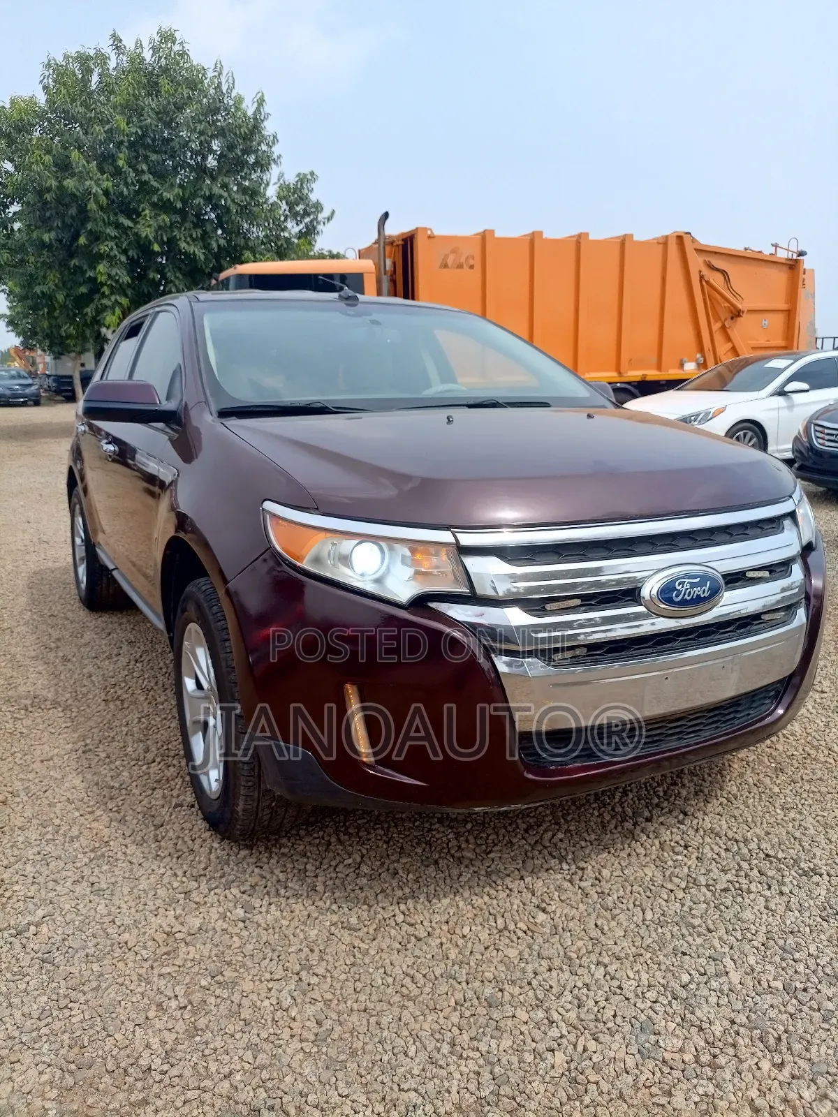 Ford Edge 2012 Maroon