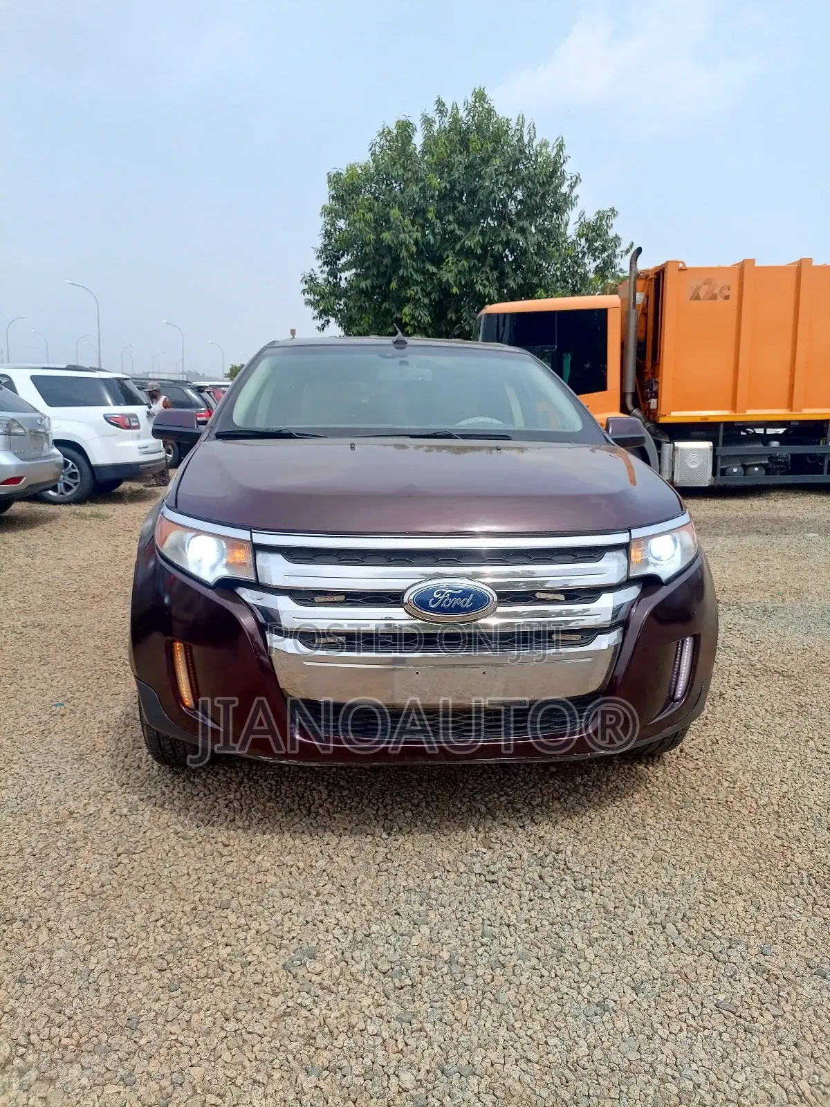 Ford Edge 2012 Maroon