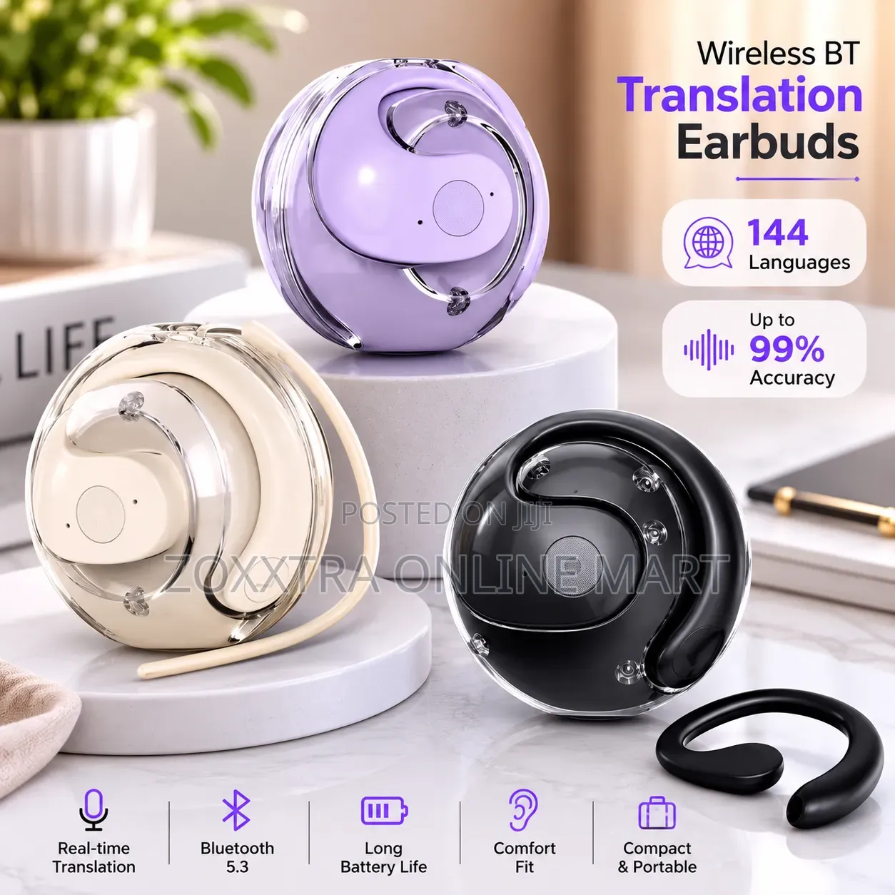 Ai Wireless Bt Translation Earbuds