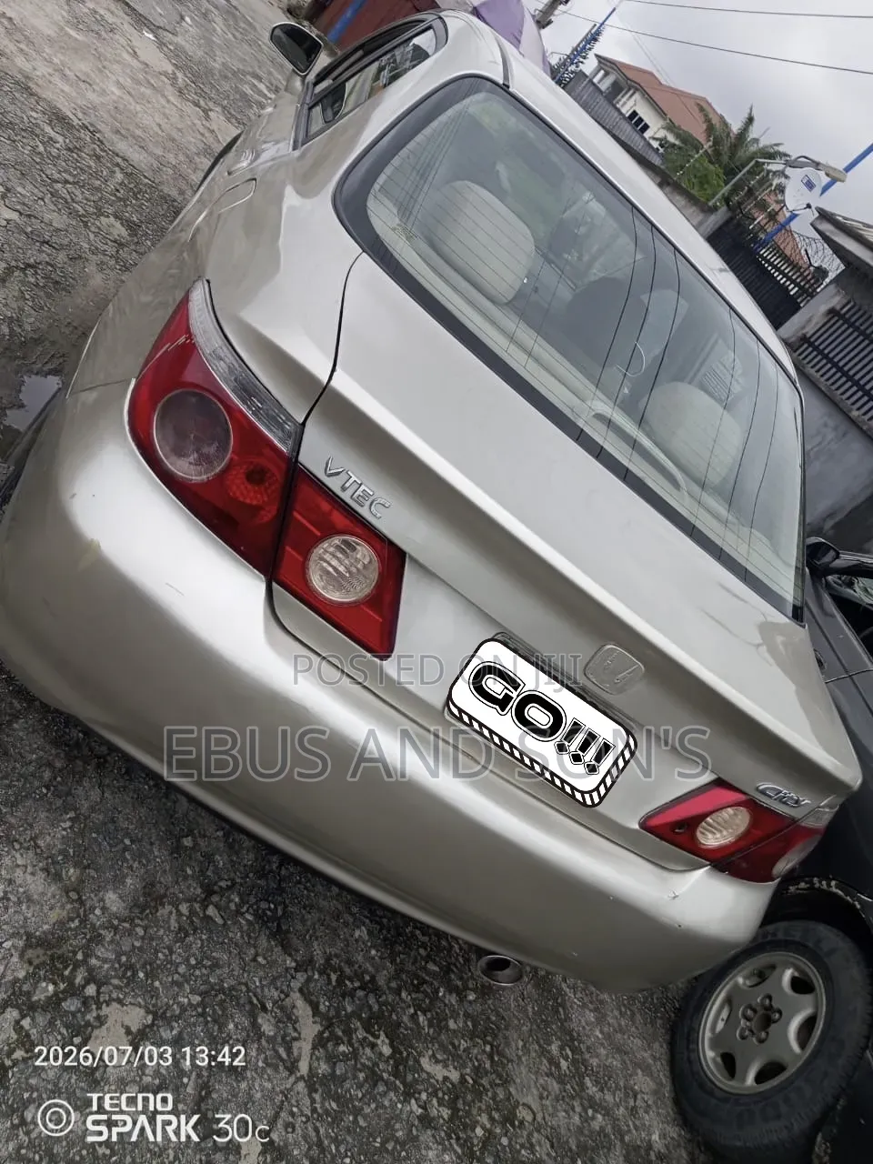 Honda City 2006 Gold