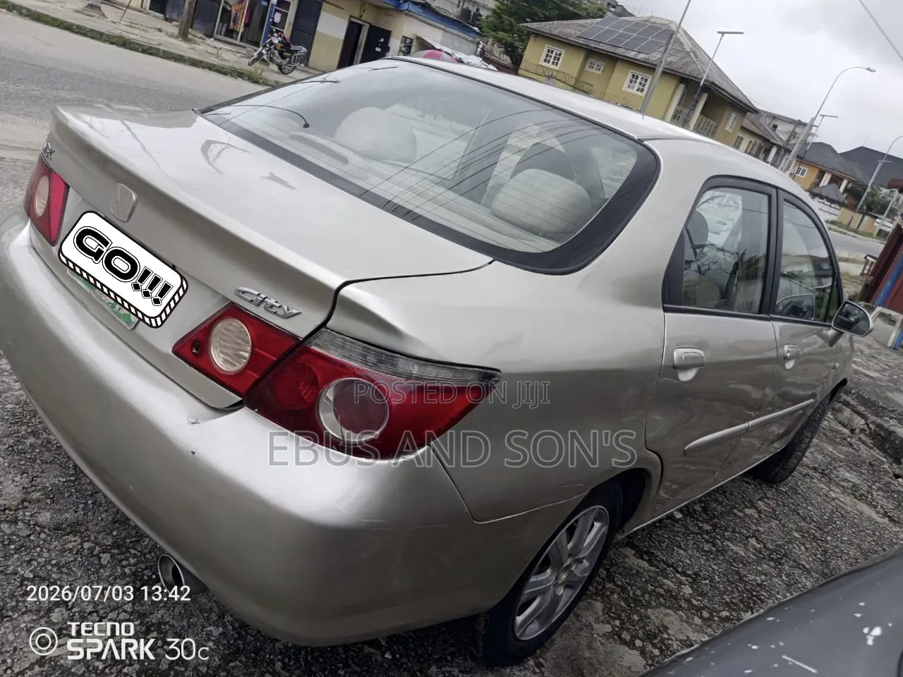 Honda City 2006 Gold