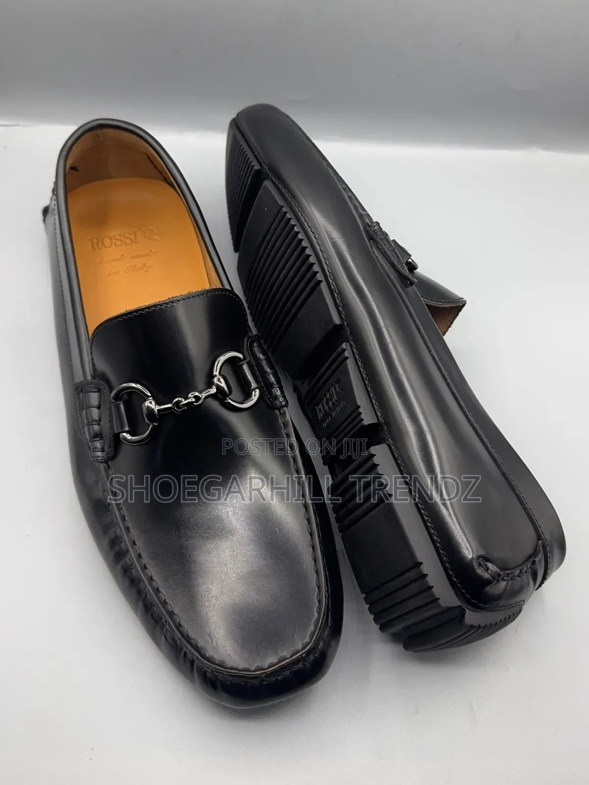 Rossi and Bally Leather Driver Loafers – Luxury Edition for Men