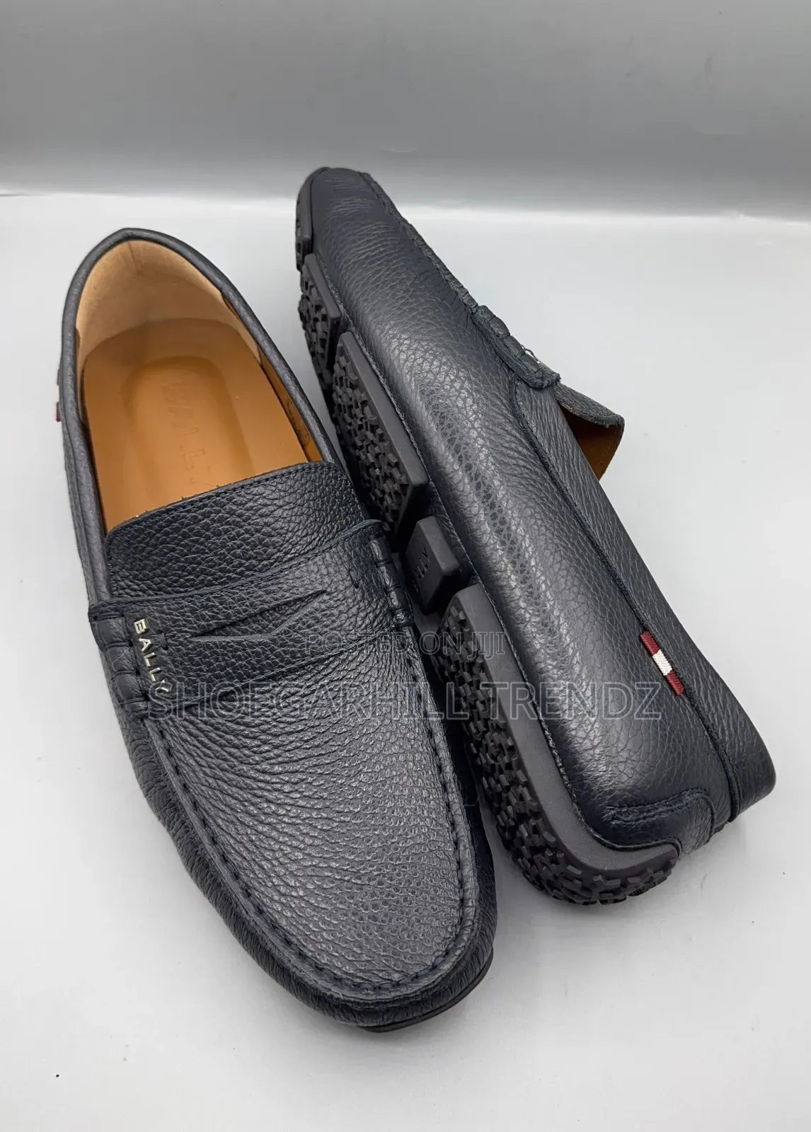 Rossi and Bally Leather Driver Loafers – Luxury Edition for Men