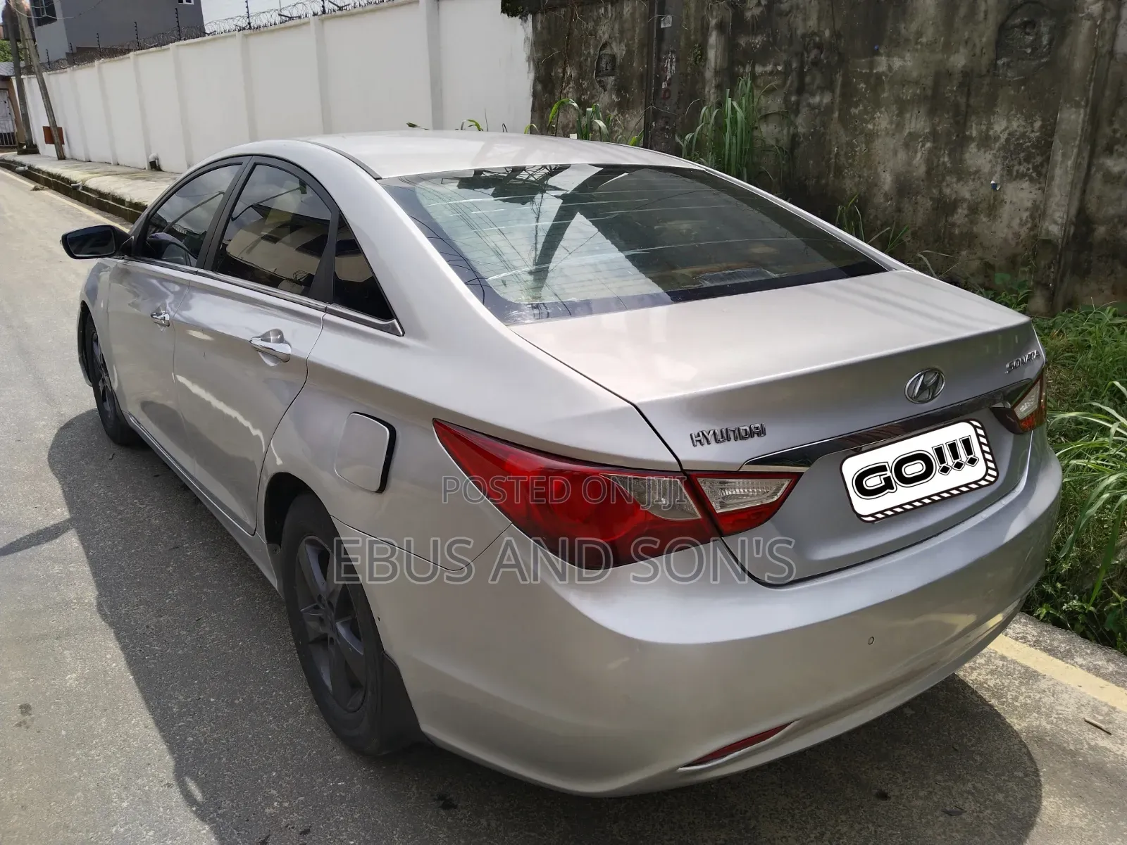 Hyundai Sonata 2013 Silver