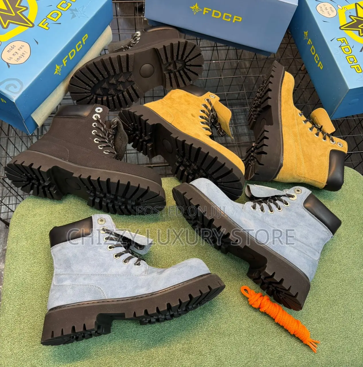 Snaplin Quality Luxury Men Timberland Boots