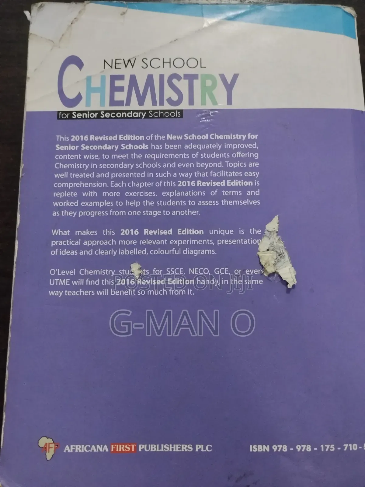 Chemistry for Seniors