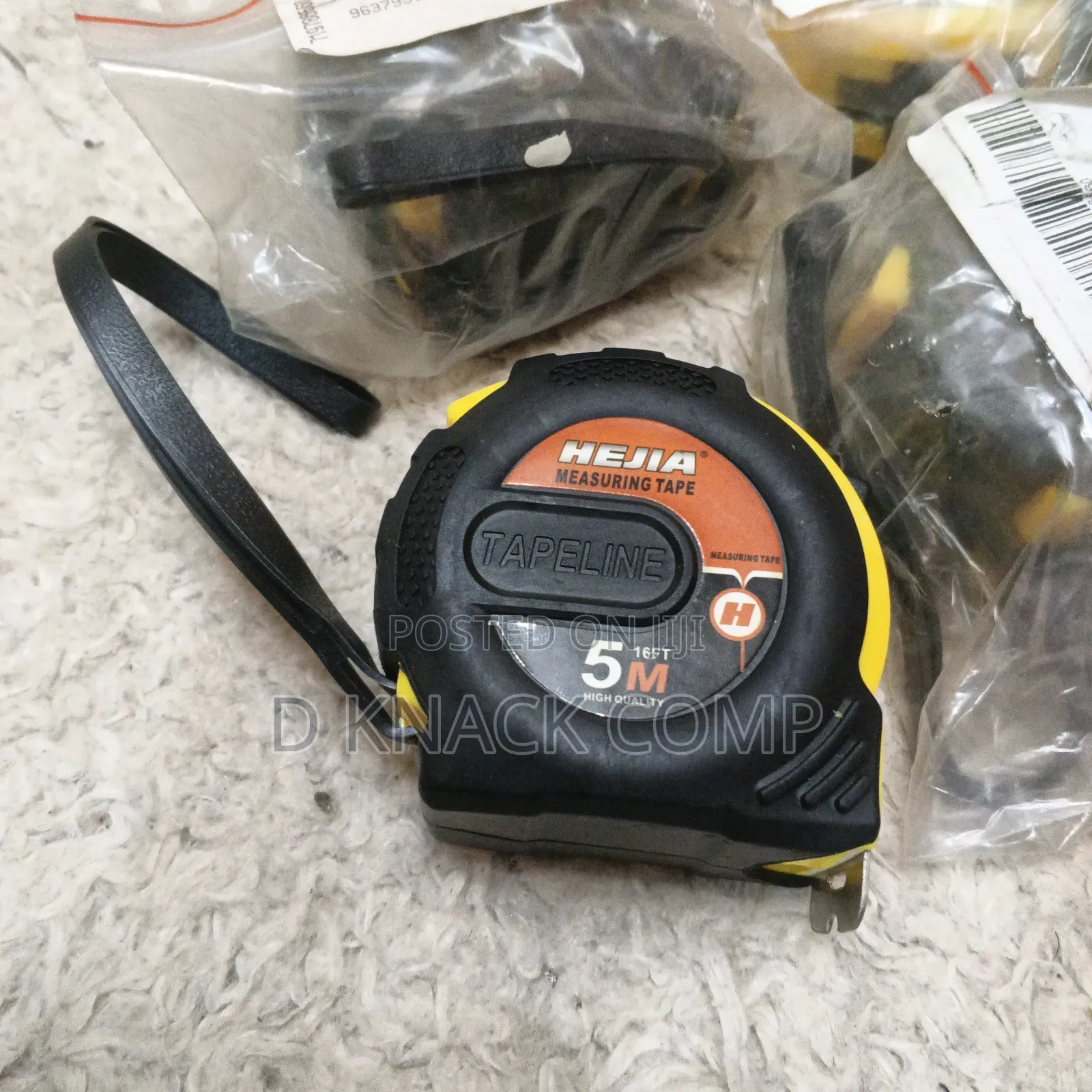 5m Retractable Professional Steel Measuring Tape