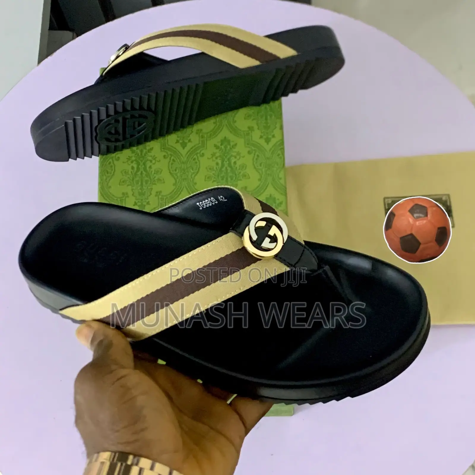 Gucci Leather Palm Brown Mix 40-46