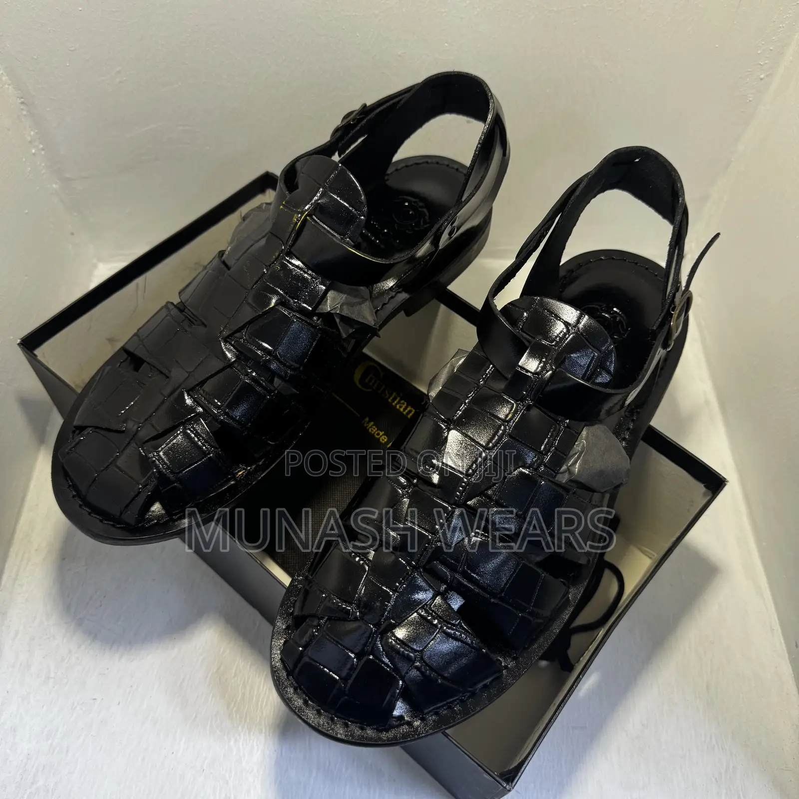 Italian Leather Sandal 40-46 Available