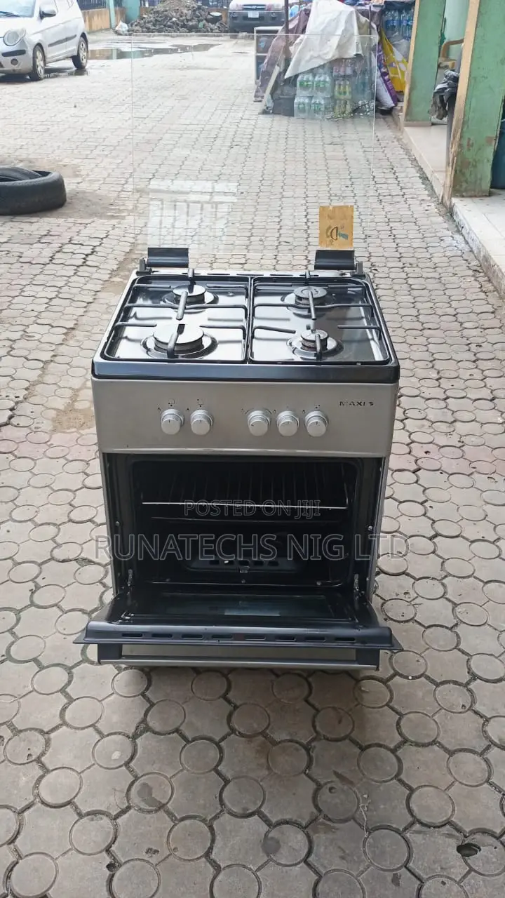 Maxi 60x60 4 Burner All Gas Cooker With Oven Grill Clean Uk Used