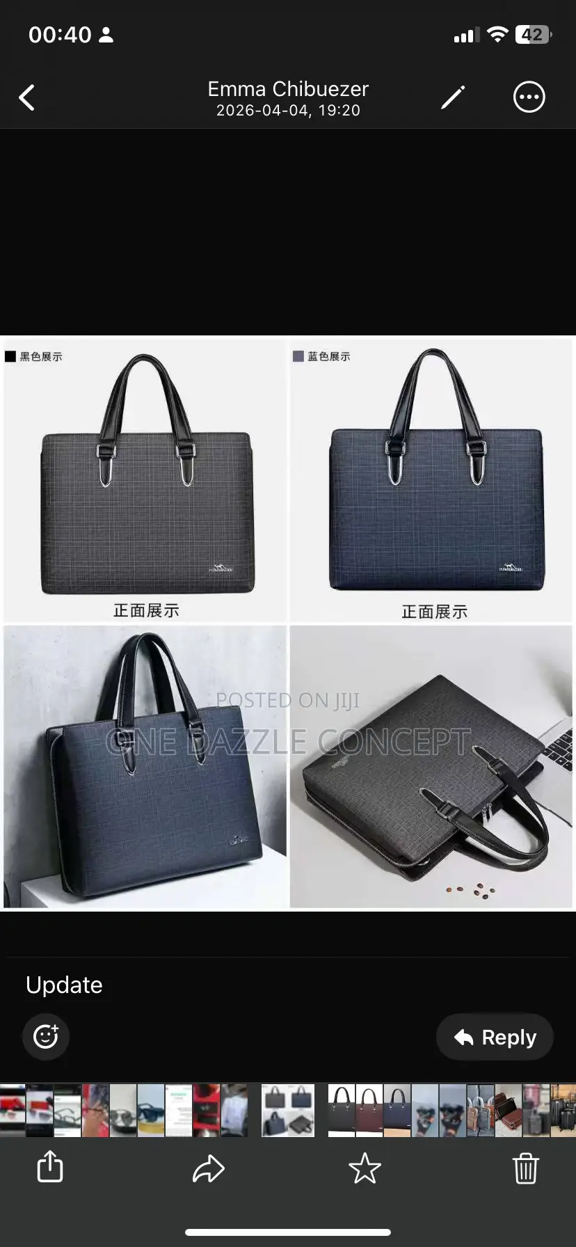 Men Fashion Briefcase