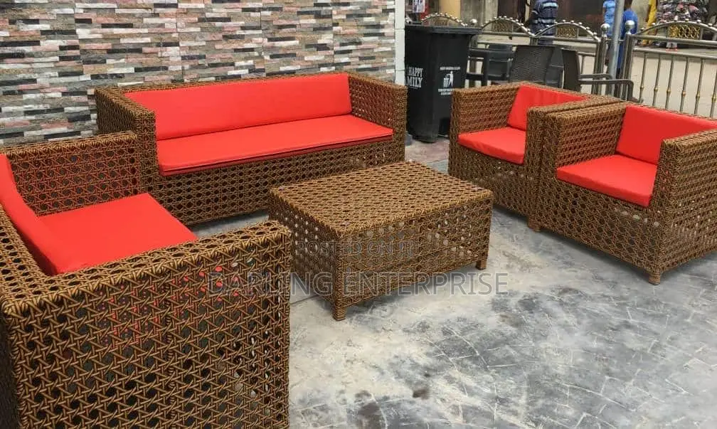 7-Seater Outdoor Rattan Set