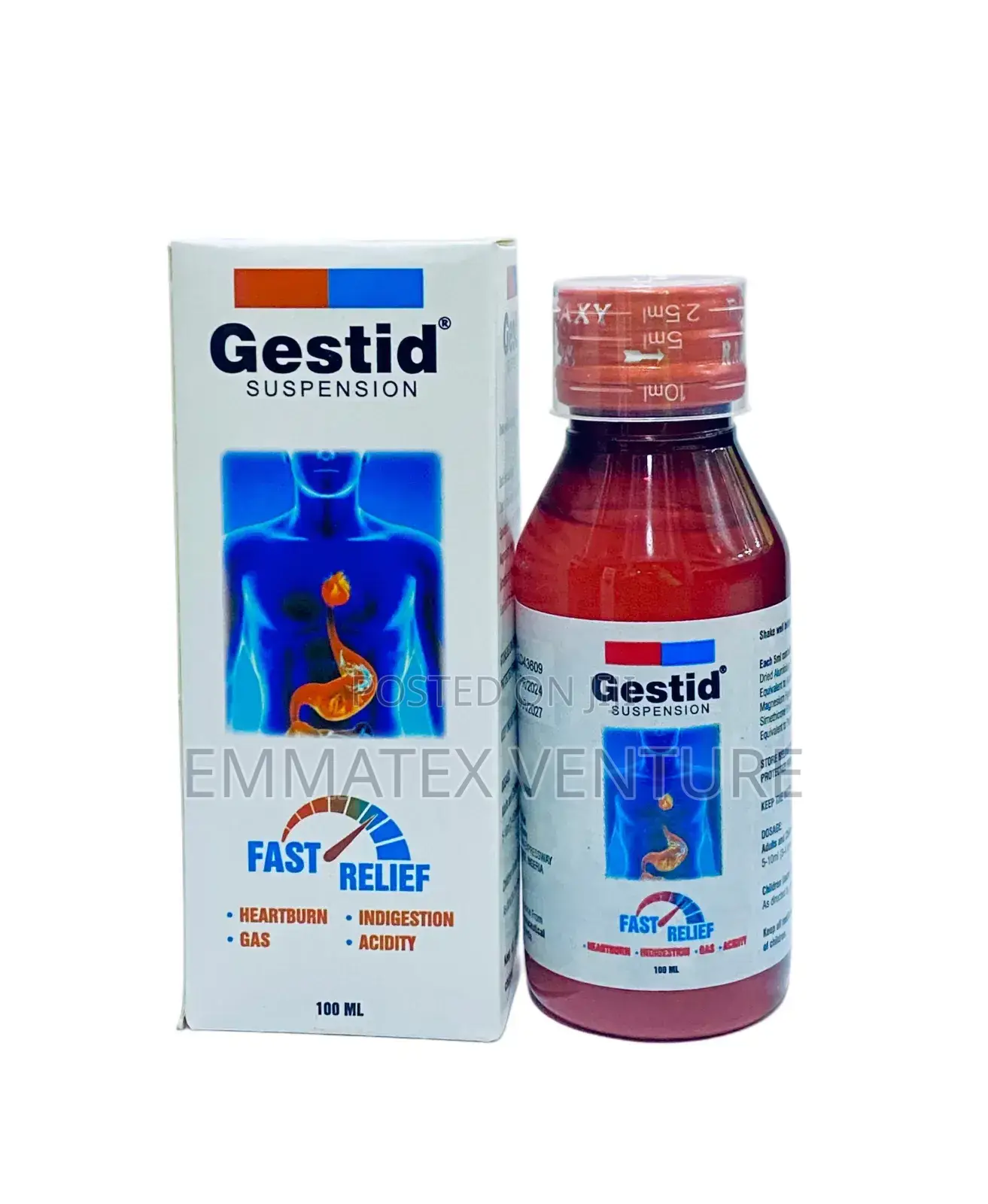 Gestid Suspension (Fast Relief) X100ml