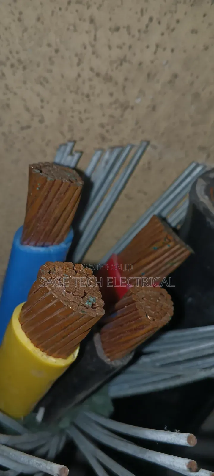 120mm 4core PVC/Swa/PVC Armoured Cable Nigeria