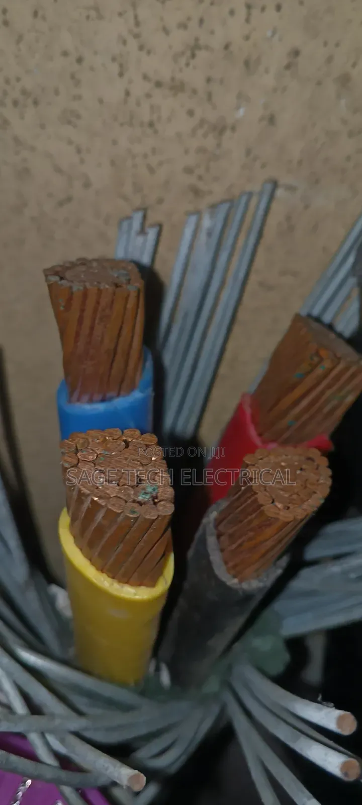 120mm 4core PVC/Swa/PVC Armoured Cable Nigeria