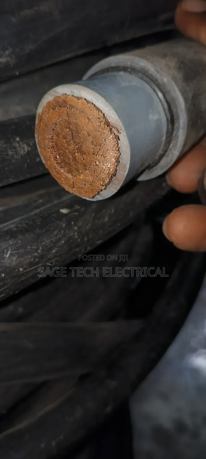 500mm Single Core PVC PVC Flexible Armoured Cable Nigerchin