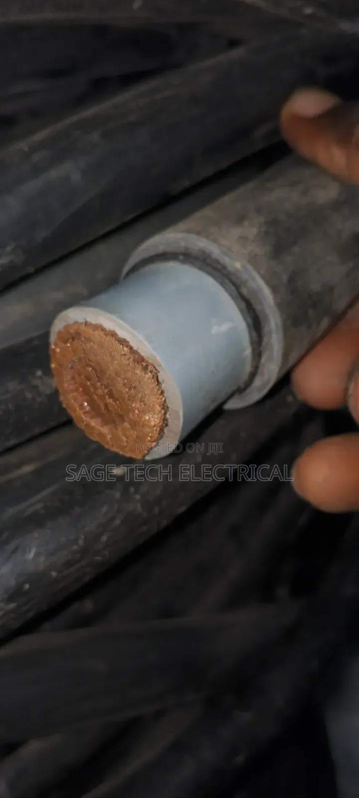 500mm Single Core PVC PVC Flexible Armoured Cable Nigerchin
