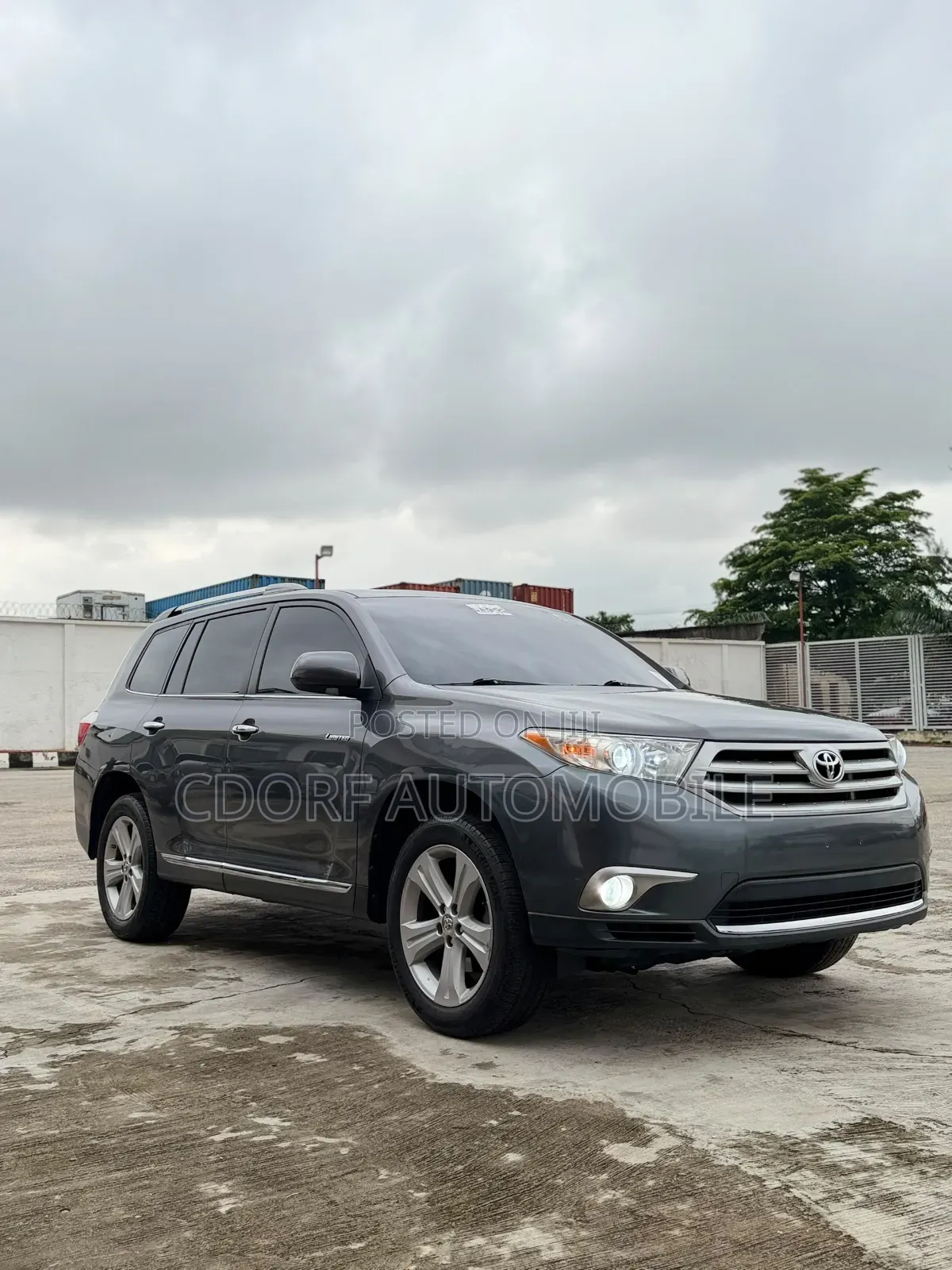 Toyota Highlander 2012 Gray