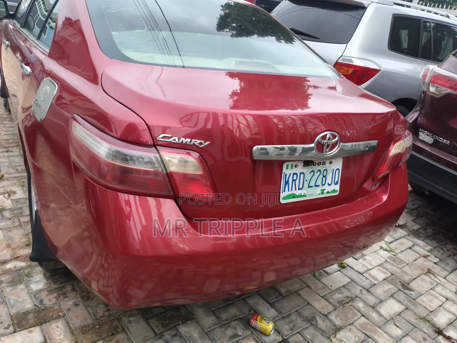 Toyota Camry 2008 Red