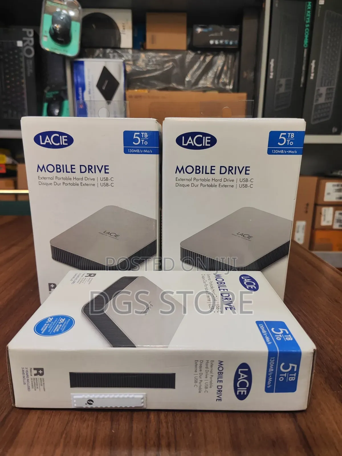 Lacie 5tb 130mbs Mobile Drive External Portable