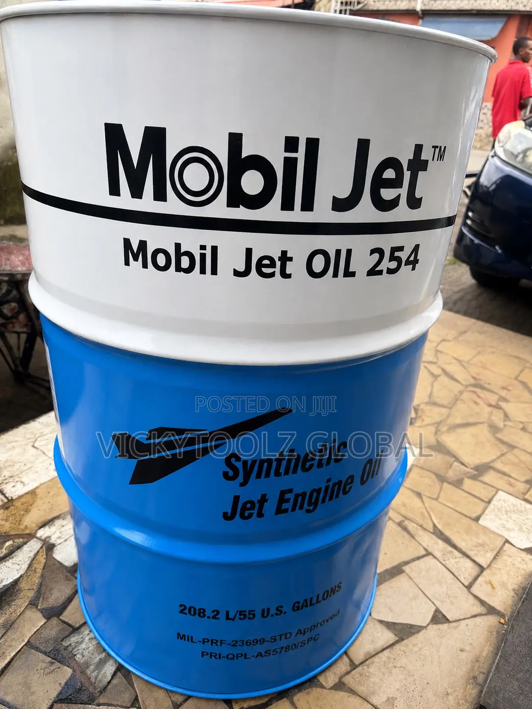 Mobil Jet Oil 254 Synthetic Aircraft Gas Turbine Lubricant 208l