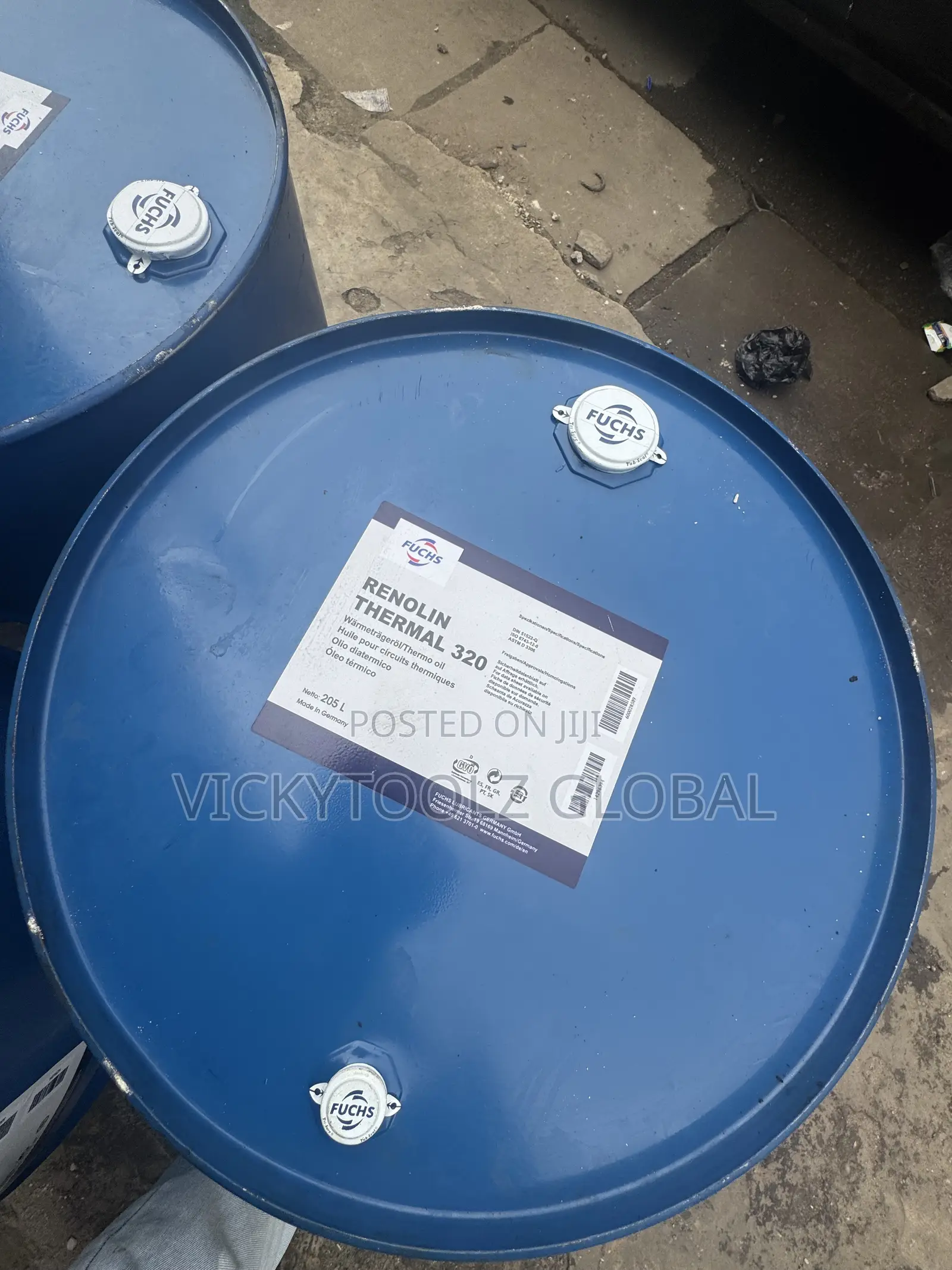 Fuchs Renolin Thermal 320 Heat Transfer Fluid Drum