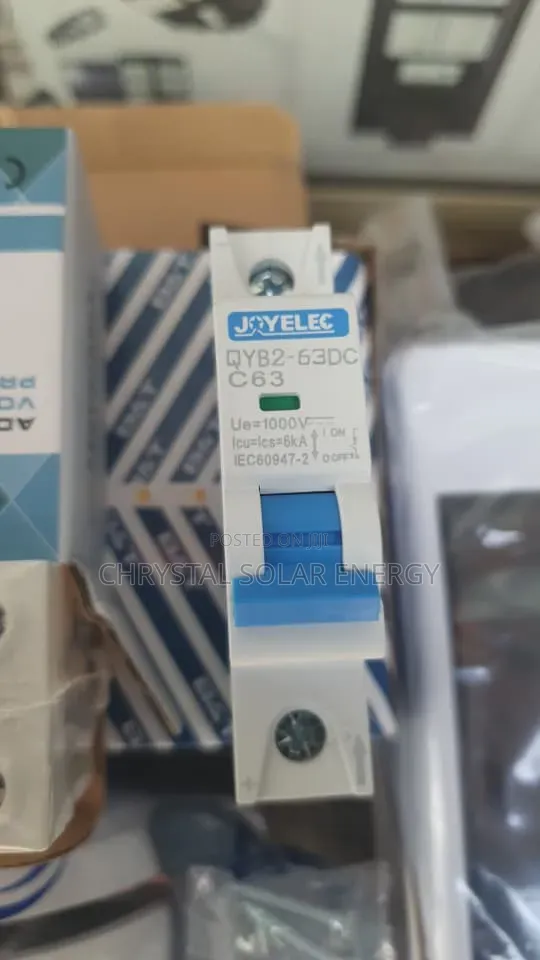 Quality 100amps 1000v Dc Breaker for Solar Installation Switch