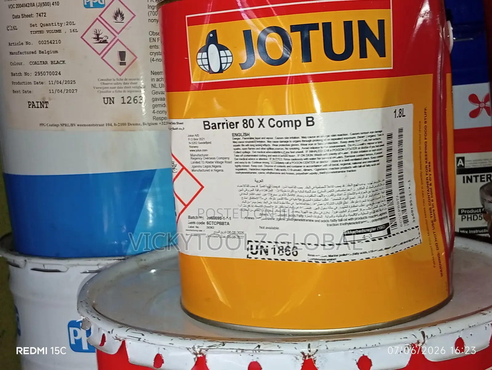Jotun Barrier 80 X Comp A+B 20l