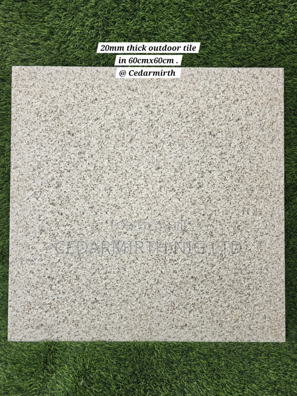 20mm Thick Outdoor Tile ( Cedarmirth Ng.Ltd ).