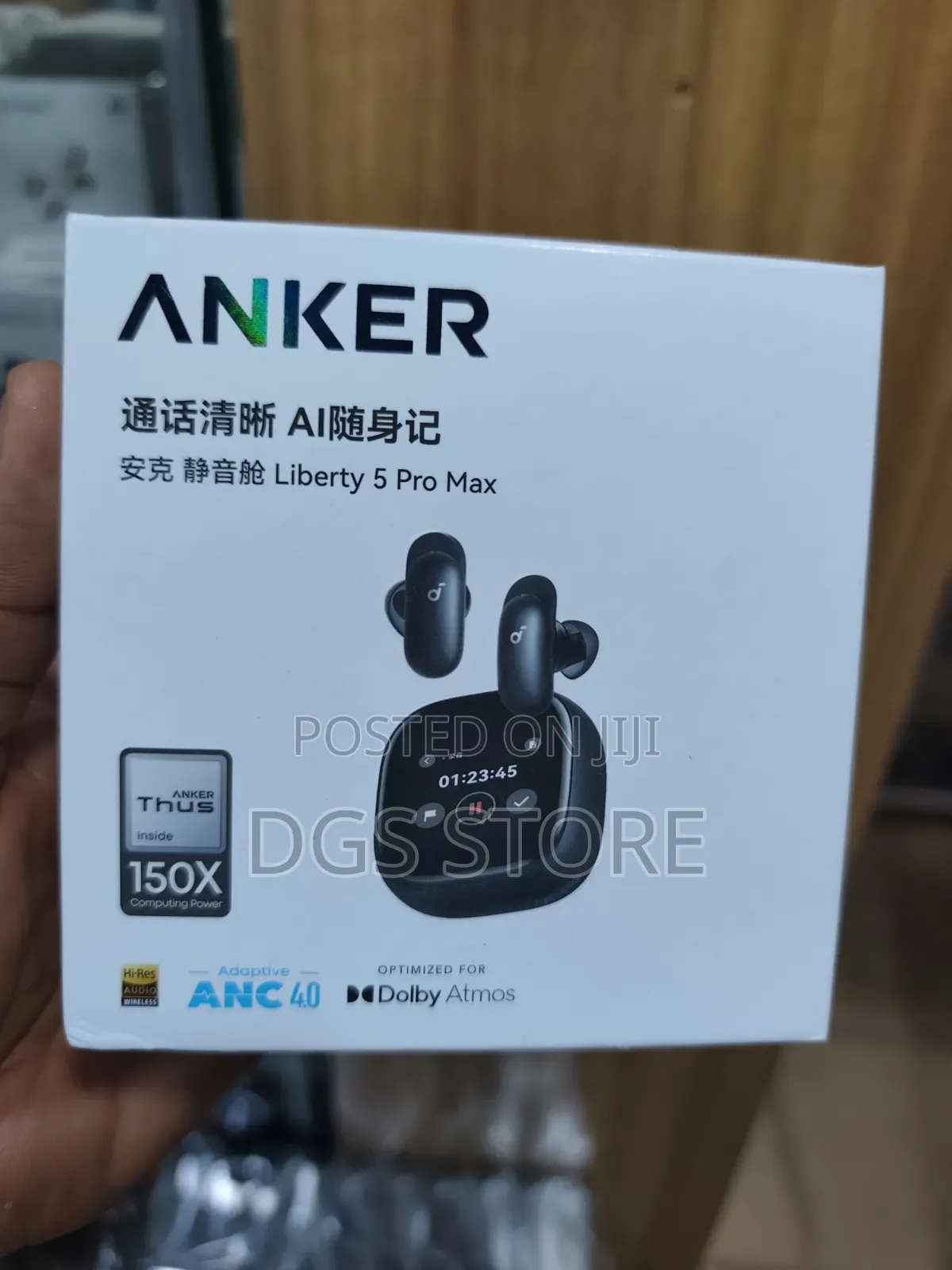 Anker Liberty 5 Pro Max With Dolby Atoms Bluetooth Earbuds