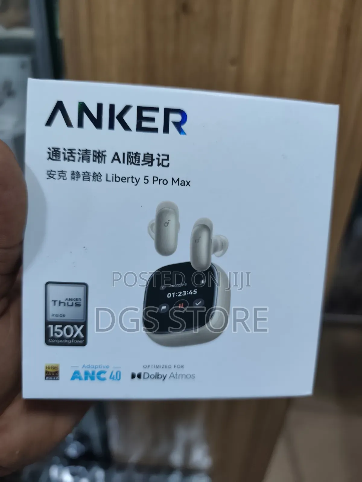Anker Liberty 5 Pro Max With Dolby Atoms Bluetooth Earbuds