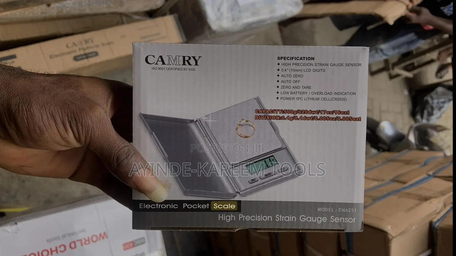 Electronic Pocket Scale