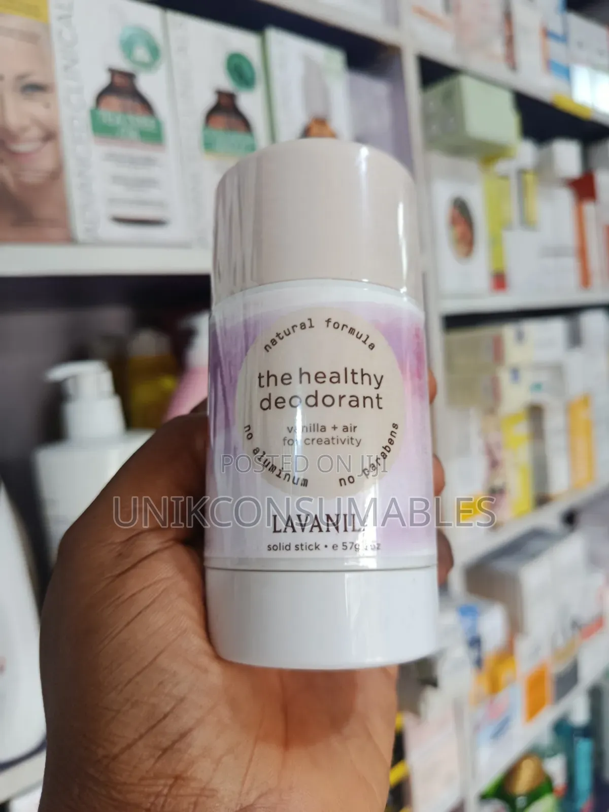 Lavanilla
The Healthy Deodorant Elements - Vanilla + Air 2 Oz.