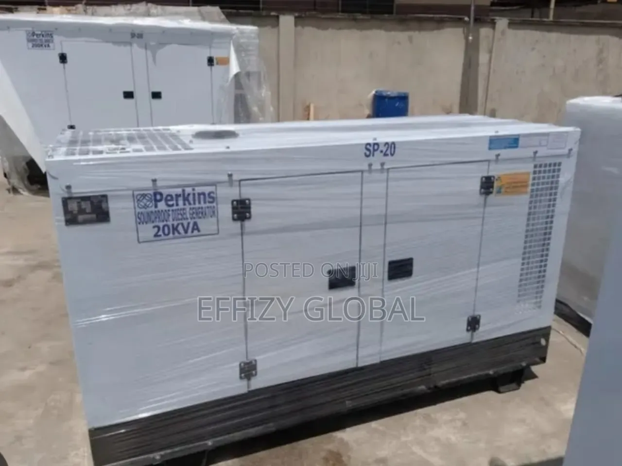 20kva Perkins Soundproof Diesel Generator 100% Copper Alternators