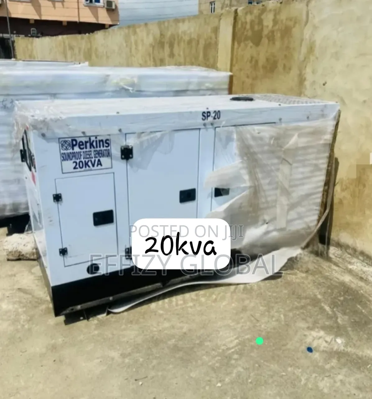 20kva Perkins Soundproof Diesel Generator 100% Copper Alternators