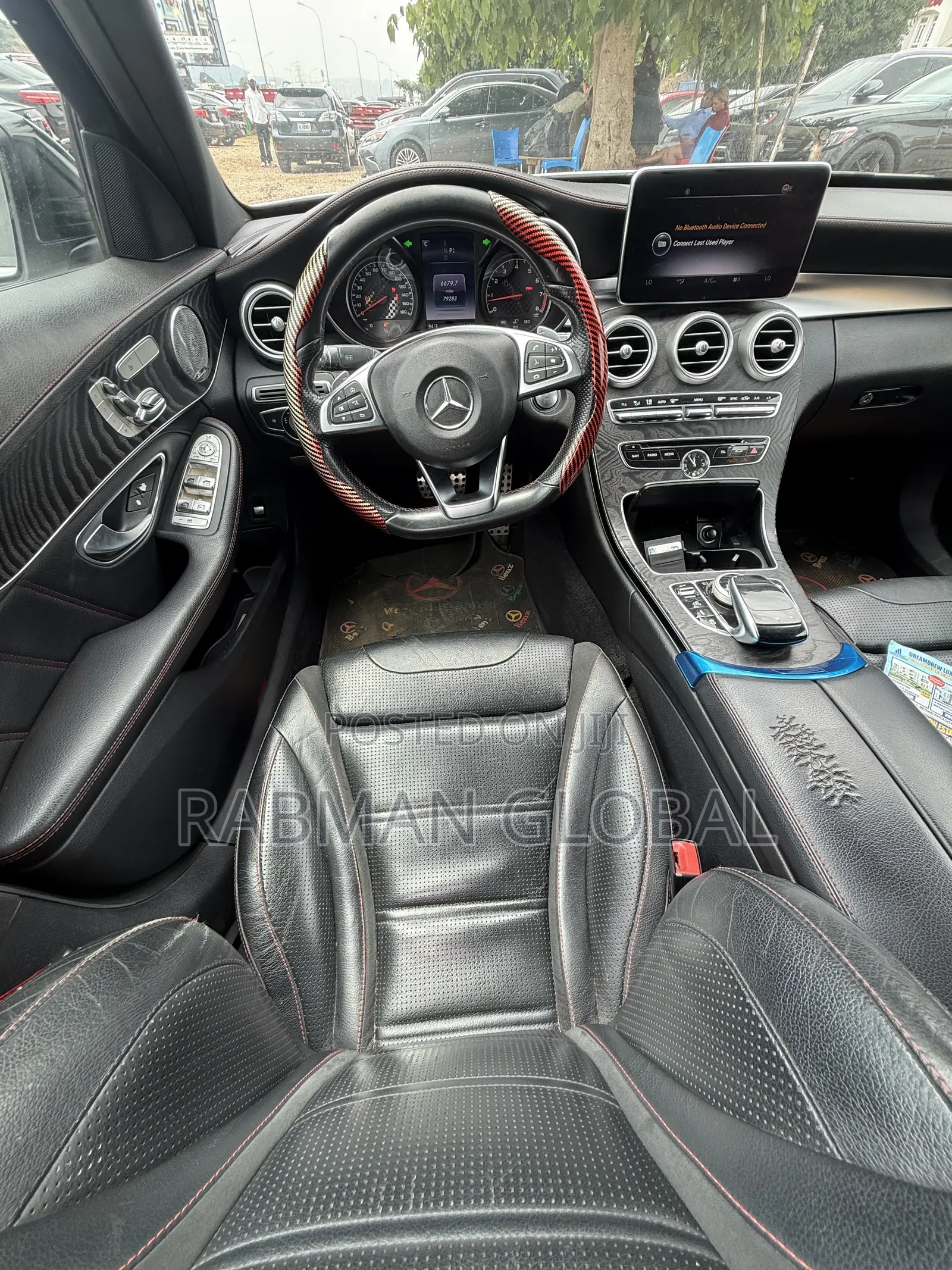 Mercedes-Benz C450 2016 White