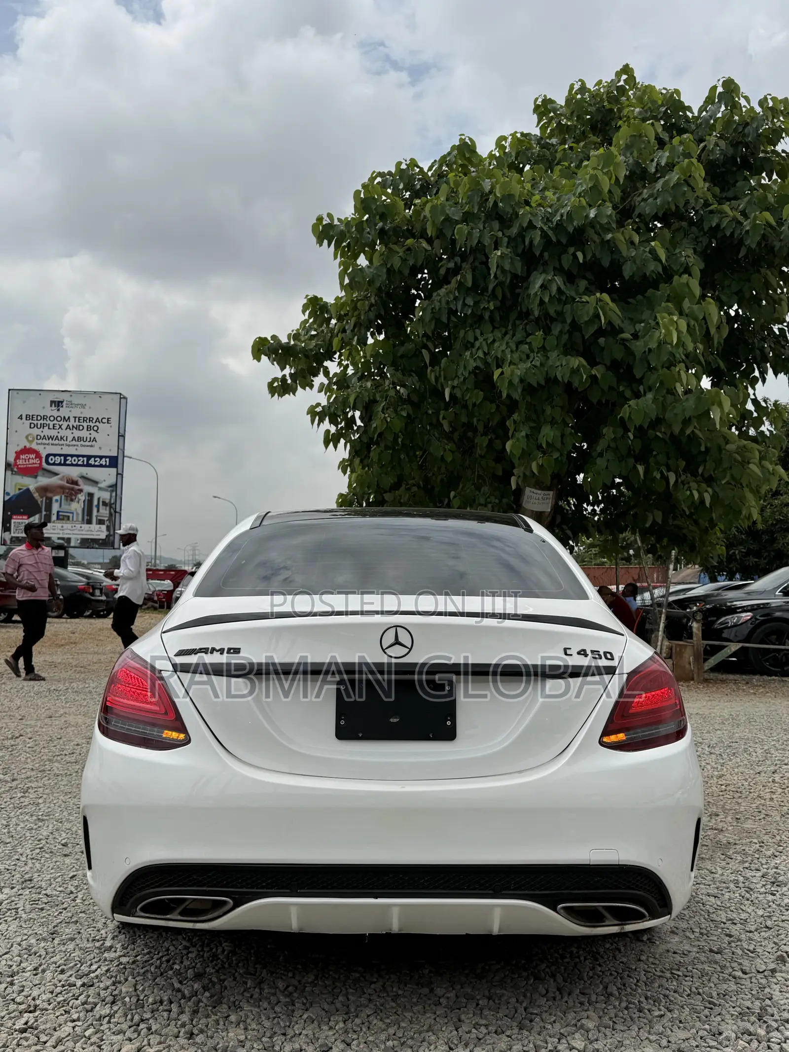 Mercedes-Benz C450 2016 White